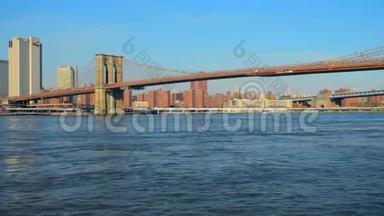 <strong>纽约布鲁克林大桥</strong>。 <strong>纽约</strong>曼哈顿。 美国。